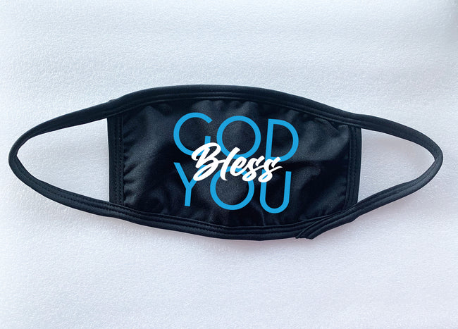 God Bless You Face Mask