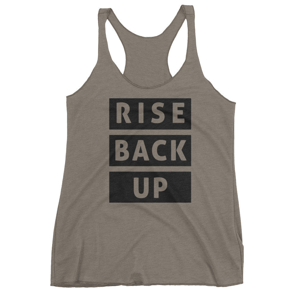 Women's Rise Back Up racerback tank - Deviant Sway