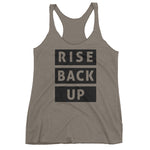 Women's Rise Back Up racerback tank - Deviant Sway
