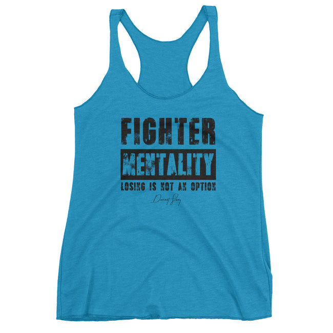 Women's Fighter Mentality racerback tank - Deviant Sway