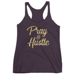 Women's Pray & Hustle racerback tank - Deviant Sway
