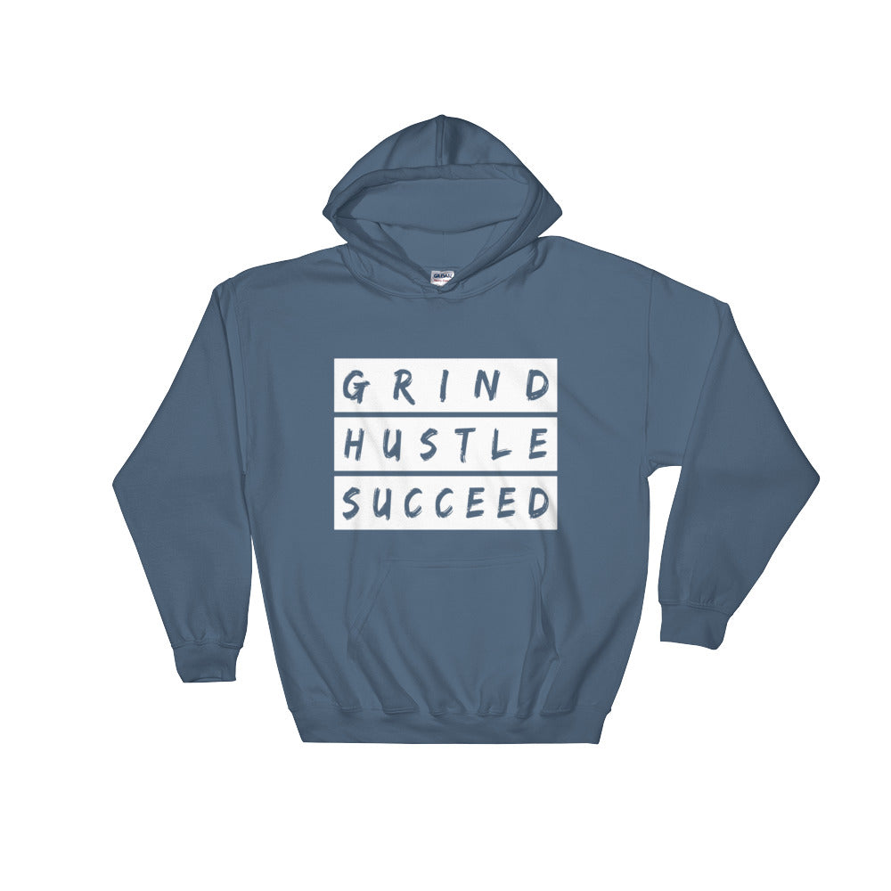 Grind Hustle Succeed Pullover Hoodie - Deviant Sway