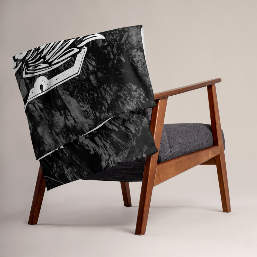 Deviant Sway Distressed Signature Throw Blanket - Deviant Sway
