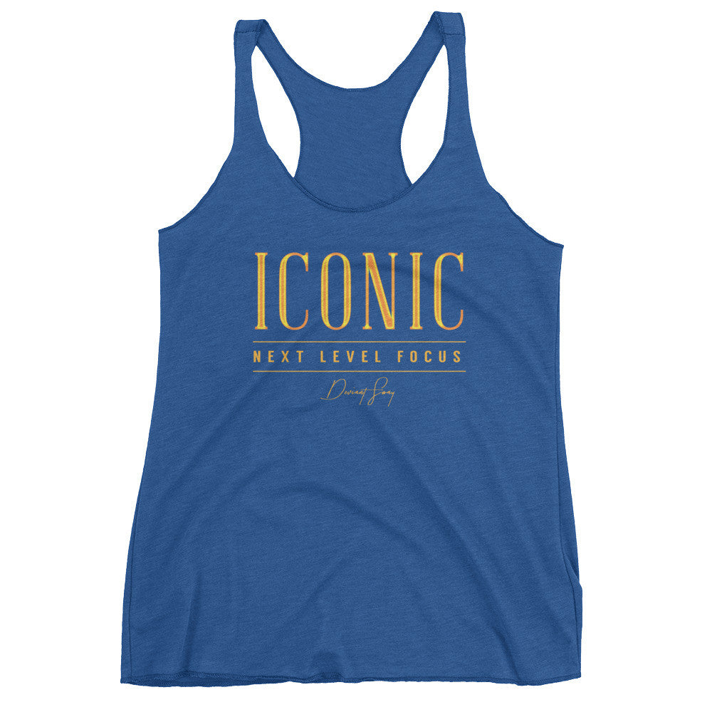 Women's ICONIC racerback tank - Deviant Sway