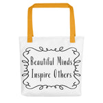 Deviant Sway Beautiful Minds Inspire Others Tote bag - Deviant Sway