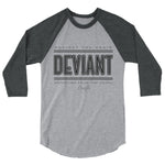 Deviant Defined Signature 3/4 sleeve raglan shirt - Deviant Sway