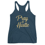 Women's Pray & Hustle racerback tank - Deviant Sway