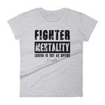 Women's Fighter Mentality short sleeve t-shirt - Deviant Sway