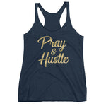 Women's Pray & Hustle racerback tank - Deviant Sway