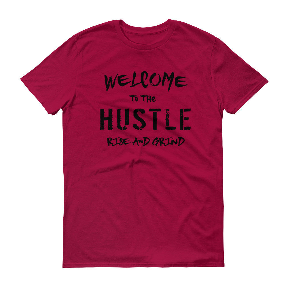 Men's Welcome to the Hustle short sleeve t-shirt - Deviant Sway