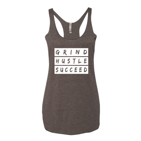 Women's Grind Hustle Succeed racerback tank - Deviant Sway