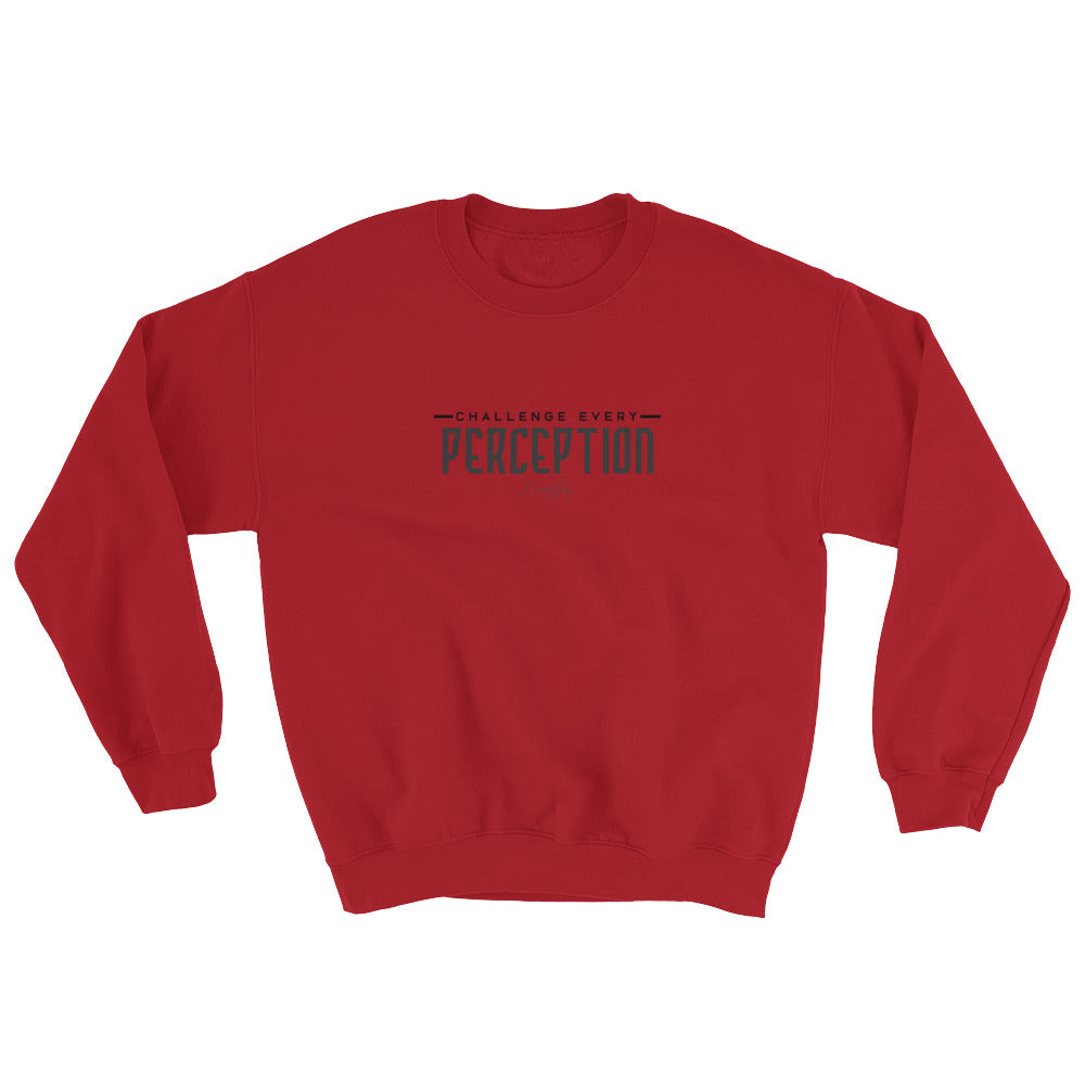 Challenge Every Perception Sweatshirt - Deviant Sway