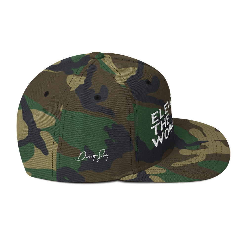 Elevate the World Snapback - Deviant Sway