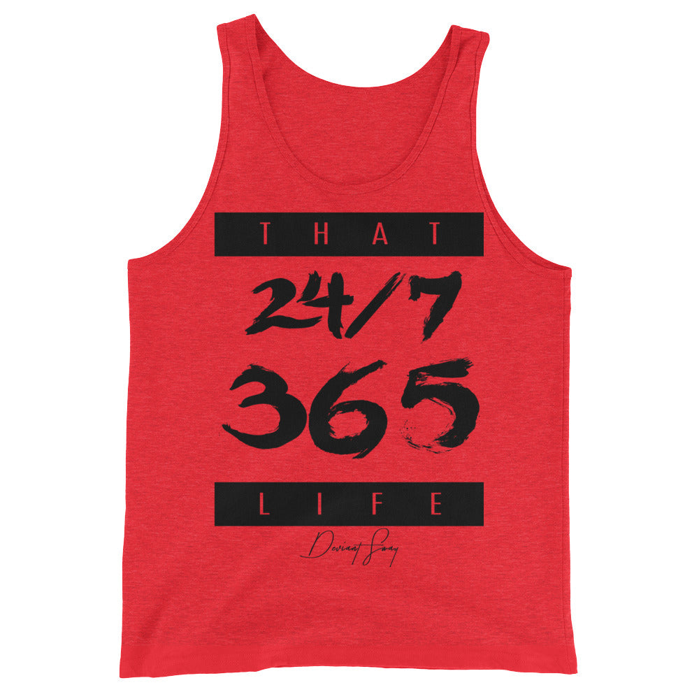 Men's That 24-7 365 Life Tank Top - Deviant Sway