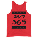 Men's That 24-7 365 Life Tank Top - Deviant Sway
