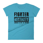 Women's Fighter Mentality short sleeve t-shirt - Deviant Sway
