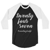 Twenty-Four Seven 3/4 sleeve raglan shirt