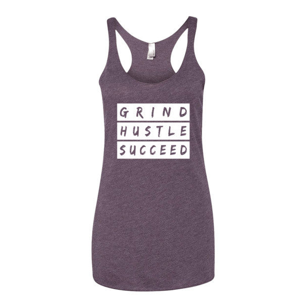 Women's Grind Hustle Succeed racerback tank - Deviant Sway