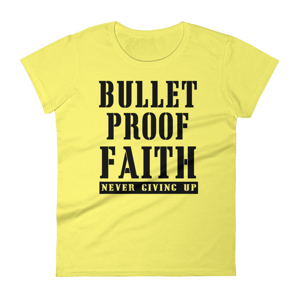 Women's BulletProof Faith short sleeve t-shirt - Deviant Sway
