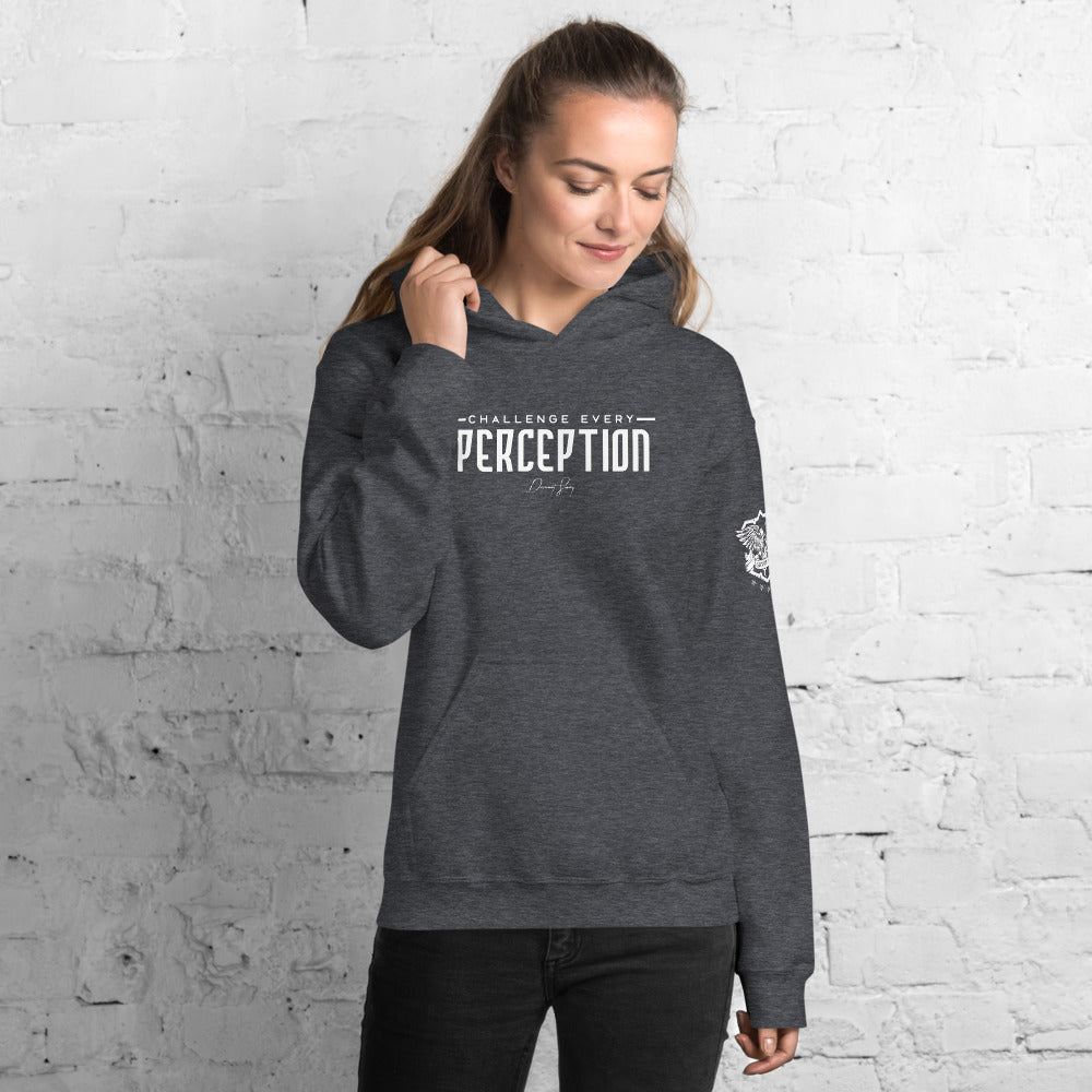 Challenge Every Perception Signature Hoodie - Deviant Sway