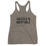 Women's Success is Inevitable racerback tank - Deviant Sway