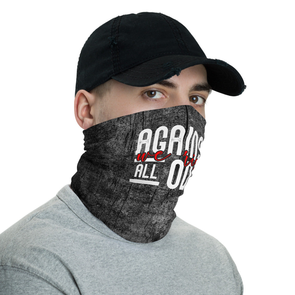 Unisex Against All Odds We Rise Neck Gaiter - Deviant Sway