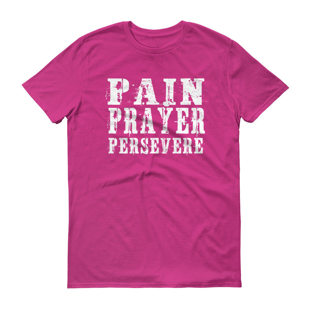 Men's Pain Prayer Persevere short sleeve t-shirt - Deviant Sway