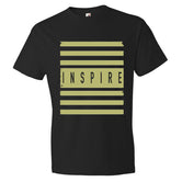 Men's INSPIRE stripes short sleeve t-shirt