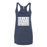Women's Grind Hustle Succeed racerback tank - Deviant Sway