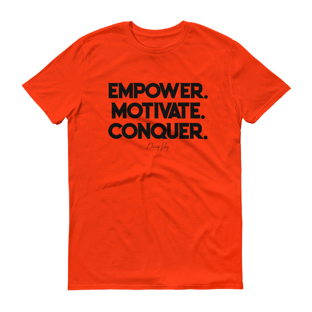 Men's Deviant Sway Empower Motivate Conquer Signature short sleeve t-shirt - Deviant Sway