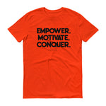 Men's Deviant Sway Empower Motivate Conquer Signature short sleeve t-shirt - Deviant Sway