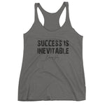 Women's Success is Inevitable racerback tank - Deviant Sway