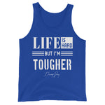 Men's Life is Hard But I'm Tougher Tank Top - Deviant Sway