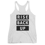Women's Rise Back Up racerback tank - Deviant Sway