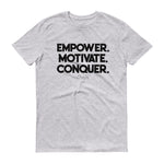 Men's Deviant Sway Empower Motivate Conquer Signature short sleeve t-shirt - Deviant Sway