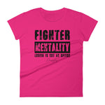 Women's Fighter Mentality short sleeve t-shirt - Deviant Sway