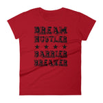 Women's Dream Hustler Barrier Breaker short sleeve t-shirt