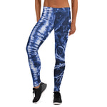 Women's Blue Escape Leggings - Deviant Sway