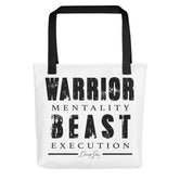 Warrior Mentality Beast Execution Tote bag