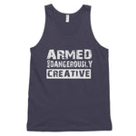 Men's Armed and Dangerously Creative Classic tank top - Deviant Sway