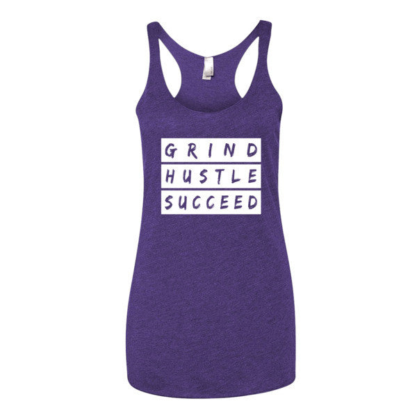 Women's Grind Hustle Succeed racerback tank - Deviant Sway