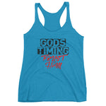 Women's God's Timing: Trust Him racerback tank - Deviant Sway