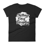 Women's DEVIANT SWAY CHALLENGE EVERY PERCEPTION - DREAM DIFFERENTLY SIGNATURE SHORT SLEEVE T-SHIRT