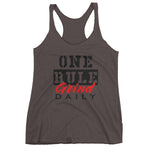 Women's One Rule Grind Daily racerback tank - Deviant Sway