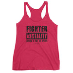 Women's Fighter Mentality racerback tank - Deviant Sway