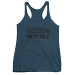 Women's Success is Inevitable racerback tank - Deviant Sway