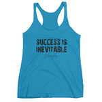 Women's Success is Inevitable racerback tank - Deviant Sway