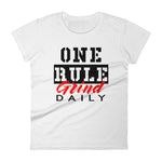 Women's One Rule Grind Daily short sleeve t-shirt - Deviant Sway