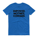 Men's Deviant Sway Empower Motivate Conquer Signature short sleeve t-shirt - Deviant Sway