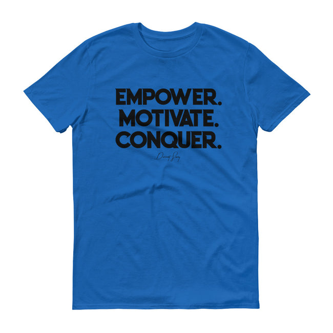 Men's Deviant Sway Empower Motivate Conquer Signature short sleeve t-shirt - Deviant Sway